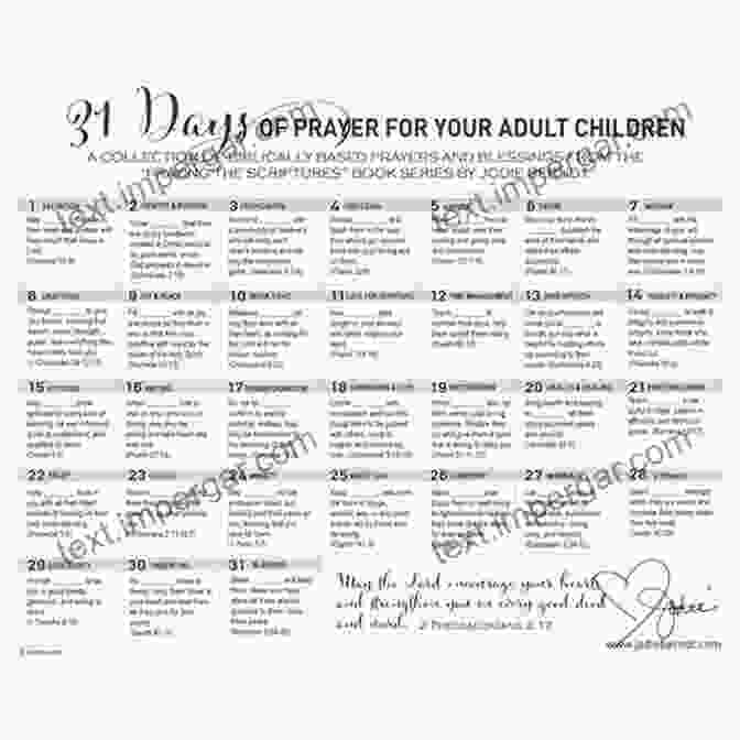 31 Days Of Prayer For My Child Book Cover 31 Days Of Prayer For My Child: A Parent S Guide