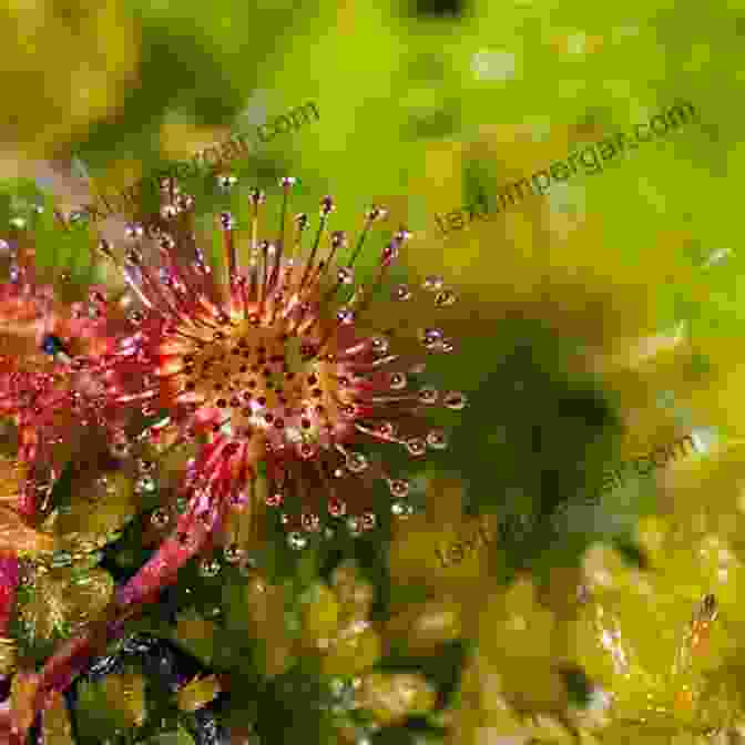 A Close Up Of A Sundew Plant, Its Leaves Covered In Tiny Red Glands That Secrete A Sticky Substance To Trap Insects. Gods Wasps And Stranglers: The Secret History And Redemptive Future Of Fig Trees