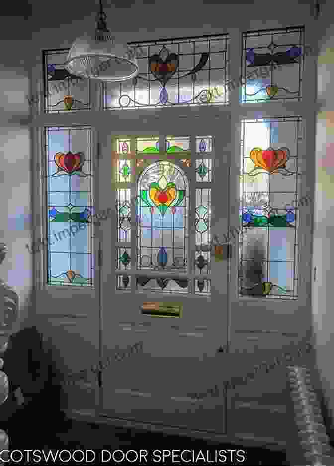 A Photograph Of A Grand Double Door With A Stained Glass Window Above It. Doors: An Artbook Richard Neer