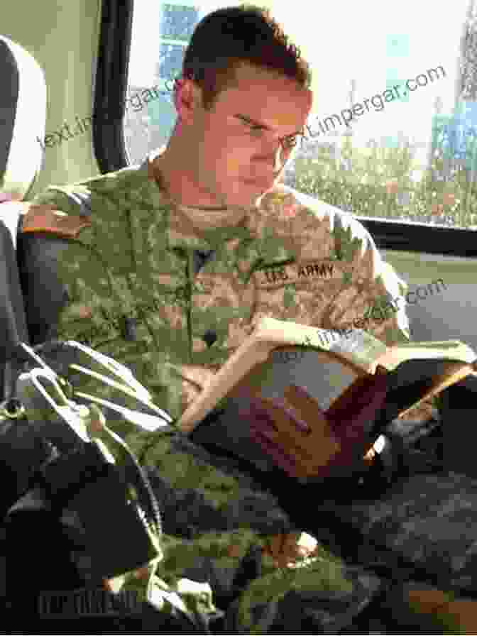 A Photograph Of Jock, A Young Man In A British Army Uniform, Reading A Book Of Poetry. THOUGHTS OF A JOCK (Soldier Poet 1)