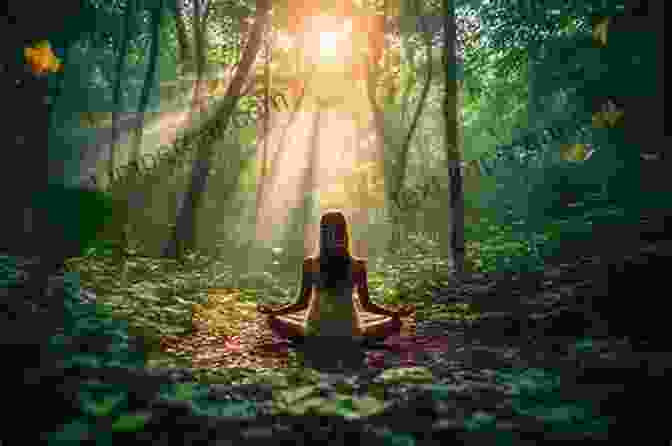 A Serene Image Of A Woman Practicing Yoga In A Lush Green Forest, Surrounded By Nature. IBreathe Patience Hemenway