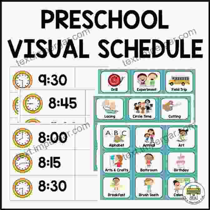 A Visual Schedule Helps Students With Asperger's Understand The Daily Routine And Reduce Anxiety. Matter Study Guide: Great For Visual Learners: Students With Dyslexia ADHD Aspergers As Well As ESL Learners