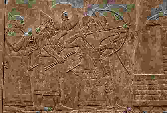 An Assyrian Relief Depicting The Siege Of A City. The Conquest Of Assyria: Excavations In An Antique Land