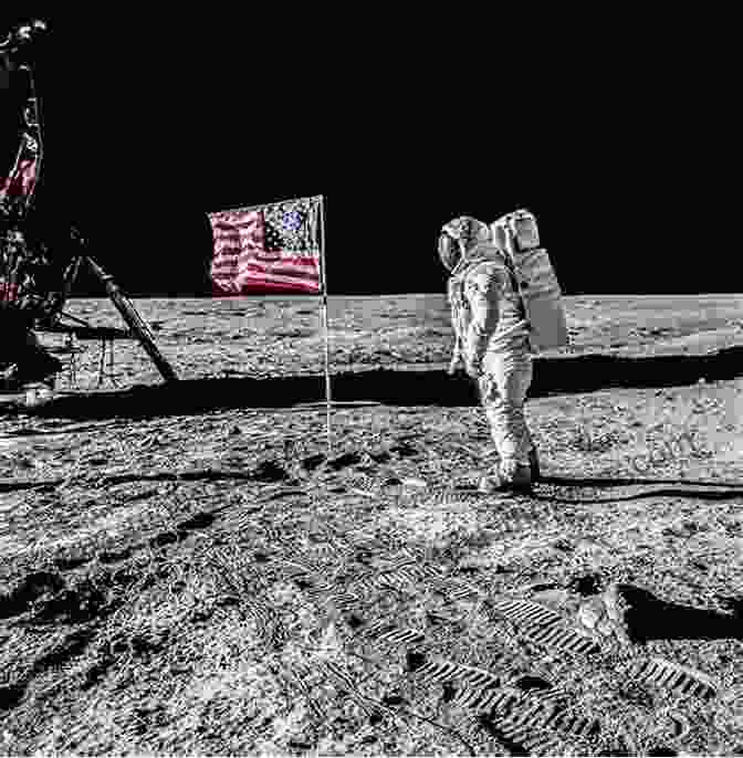 An Iconic Image Of Astronauts Planting The American Flag On The Moon, Symbolizing Humanity's Triumph In Space Exploration Gravity: Basics Fundamentals And Space Exploration (Laws Physics Earth Moon Astronaut Black Holes Calculations Math Discover Station Rocket Science Nature Force Strong Quantum)