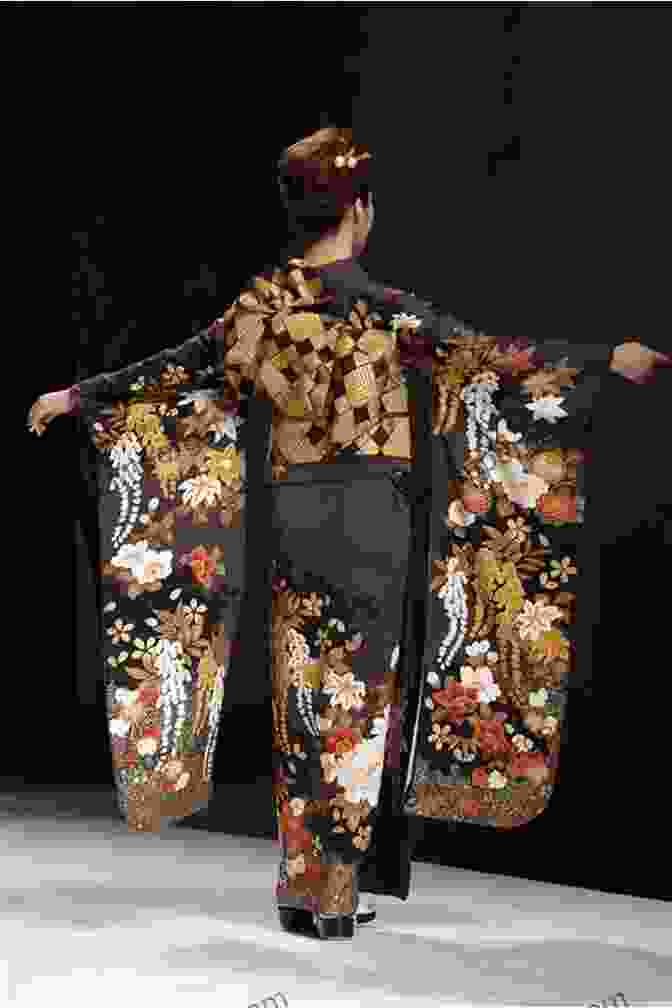 Intricate Patterns And Vibrant Colors Of A Traditional Japanese Kimono Butterfly People: An American Encounter With The Beauty Of The World