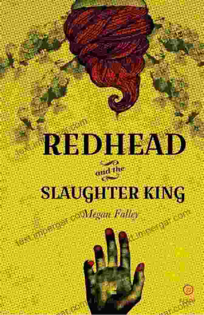 Redhead And The Slaughter King Book Cover A Fierce Redheaded Woman Wielding A Sword, Standing Amidst A Swirling Vortex Of Magic Redhead And The Slaughter King