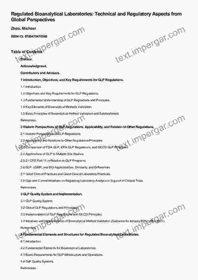 Technical And Regulatory Aspects From Global Perspectives Book Cover Regulated Bioanalytical Laboratories: Technical And Regulatory Aspects From Global Perspectives