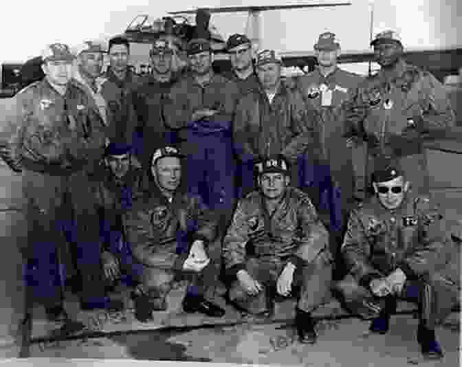 The Men Of The 58th Fighter Squadron, Posed For A Group Photo Skybreak: The 58th Fighter Squadron In Desert Storm