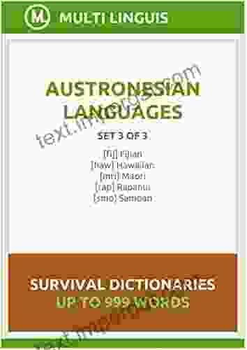 Austronesian Languages Survival Dictionaries (Set 3 Of 3)