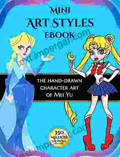 Mini Art Styles eBook: The Hand Drawn Character Art of Mei Yu: Creative Mini Art with Character Designs Drawn in Different Art Cartoon Anime Comic Styles