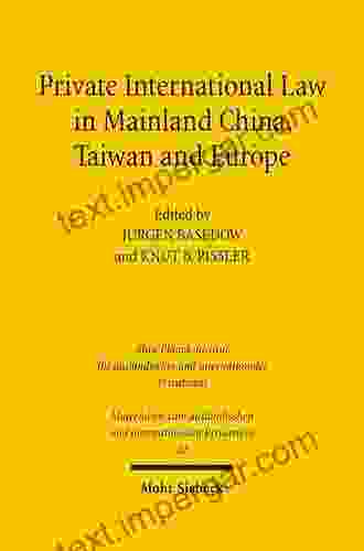 Private International Law In China